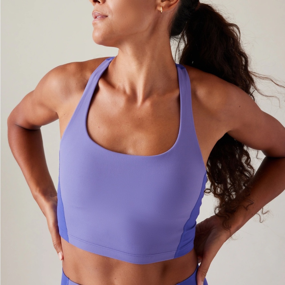 Athleta Transcend Scoop Longline Bra M